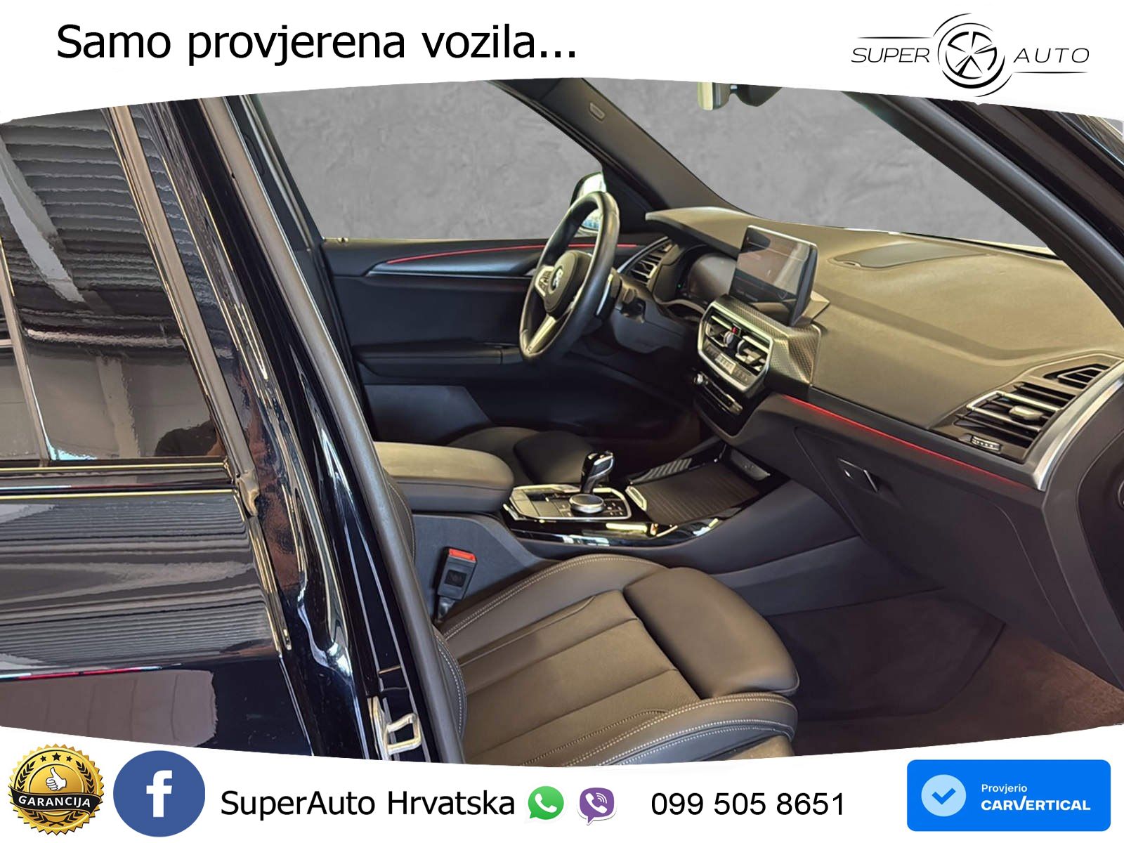BMW X3 20d xDrive Steptronic M Sport LED+GR SJED+ACC