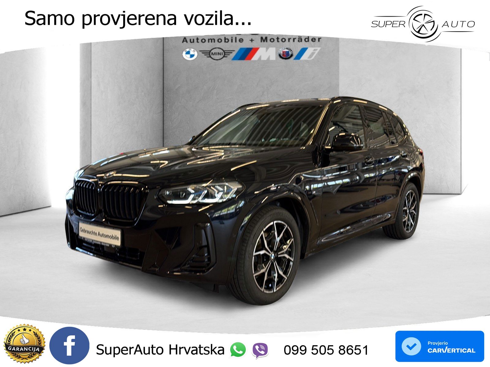 BMW X3 20d xDrive Steptronic M Sport LED+GR SJED+ACC
