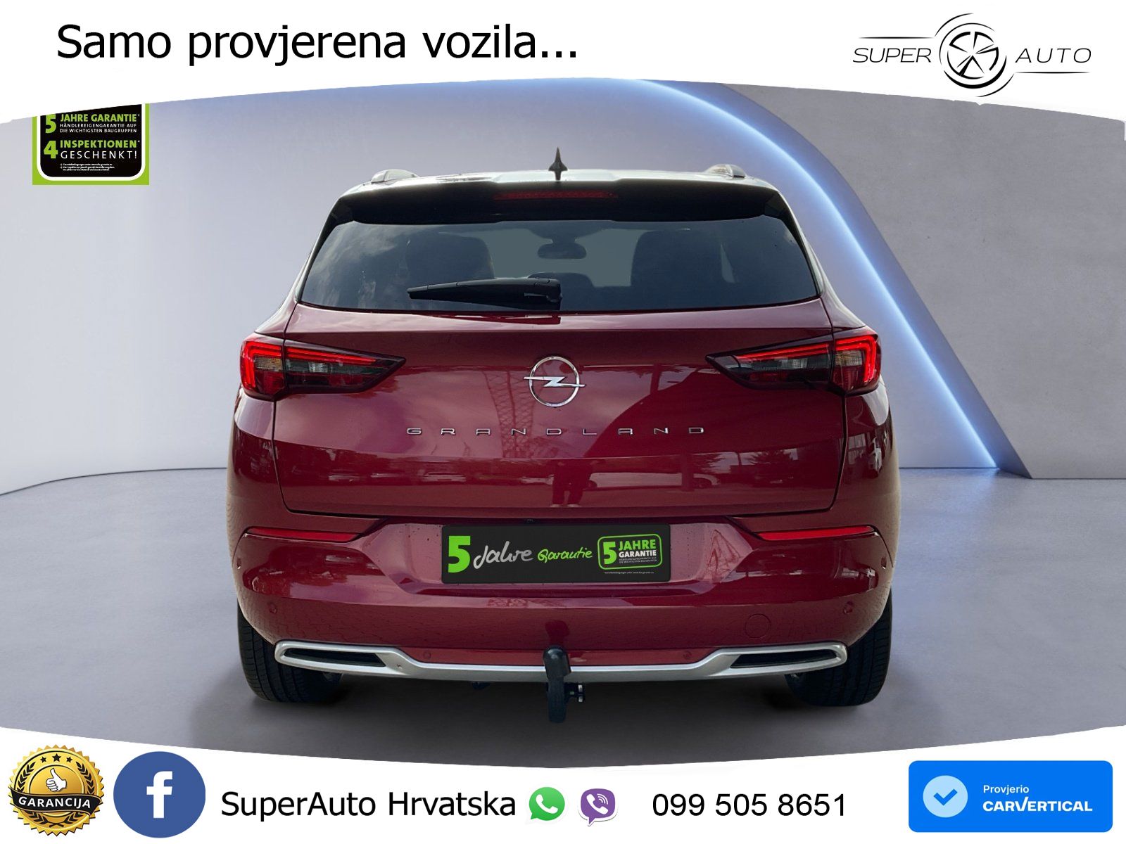 Opel Grandland 1.2i Turbo (130 KS) Automatic Ultimate LED+GR SJED+ACC