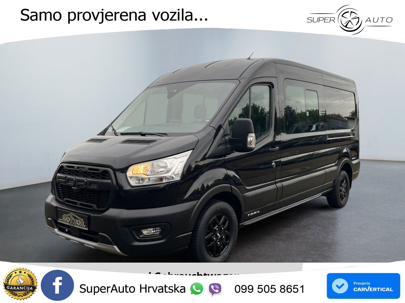 Ford Transit Kasten Trail 2.0 TDCi 350 L3 Tempomat 131 KS