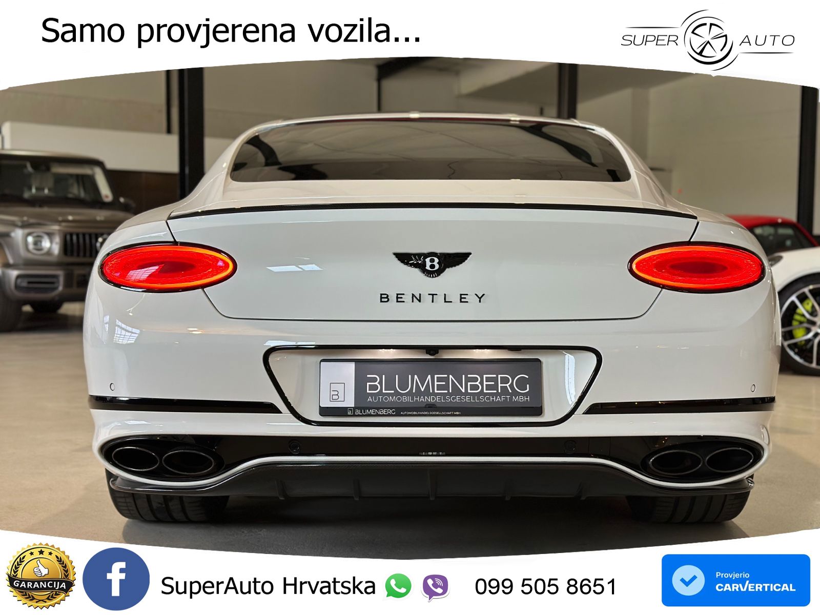 Bentley Continental GT III 4.0 V8 (550 KS) AWD Automatic LED+GR SJED+ACC