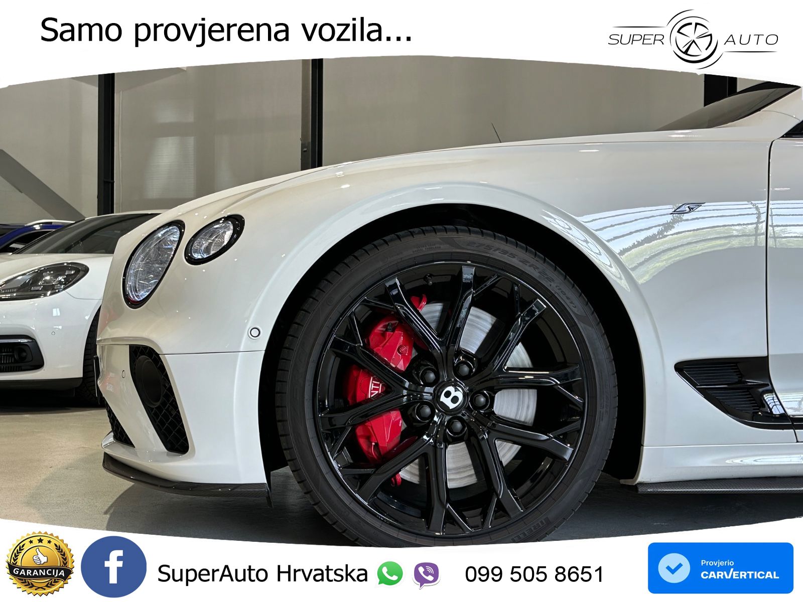Bentley Continental GT III 4.0 V8 (550 KS) AWD Automatic LED+GR SJED+ACC