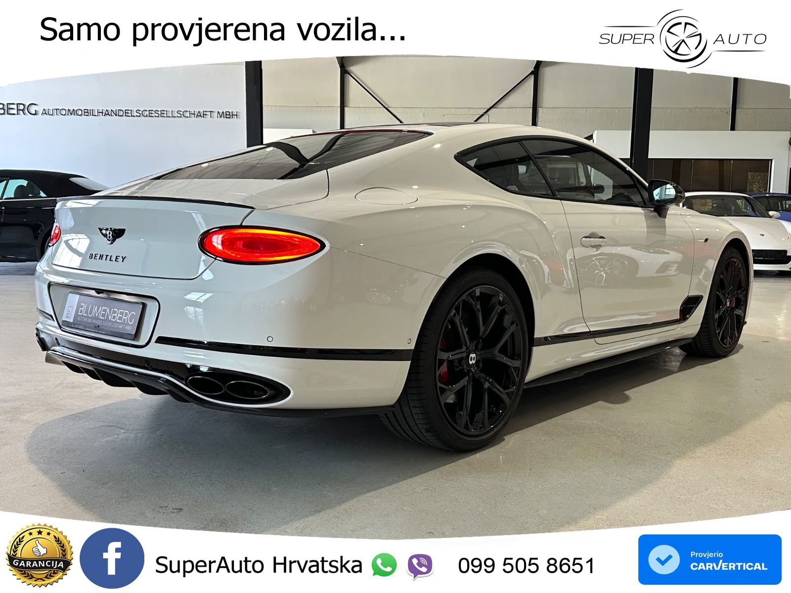 Bentley Continental GT III 4.0 V8 (550 KS) AWD Automatic LED+GR SJED+ACC