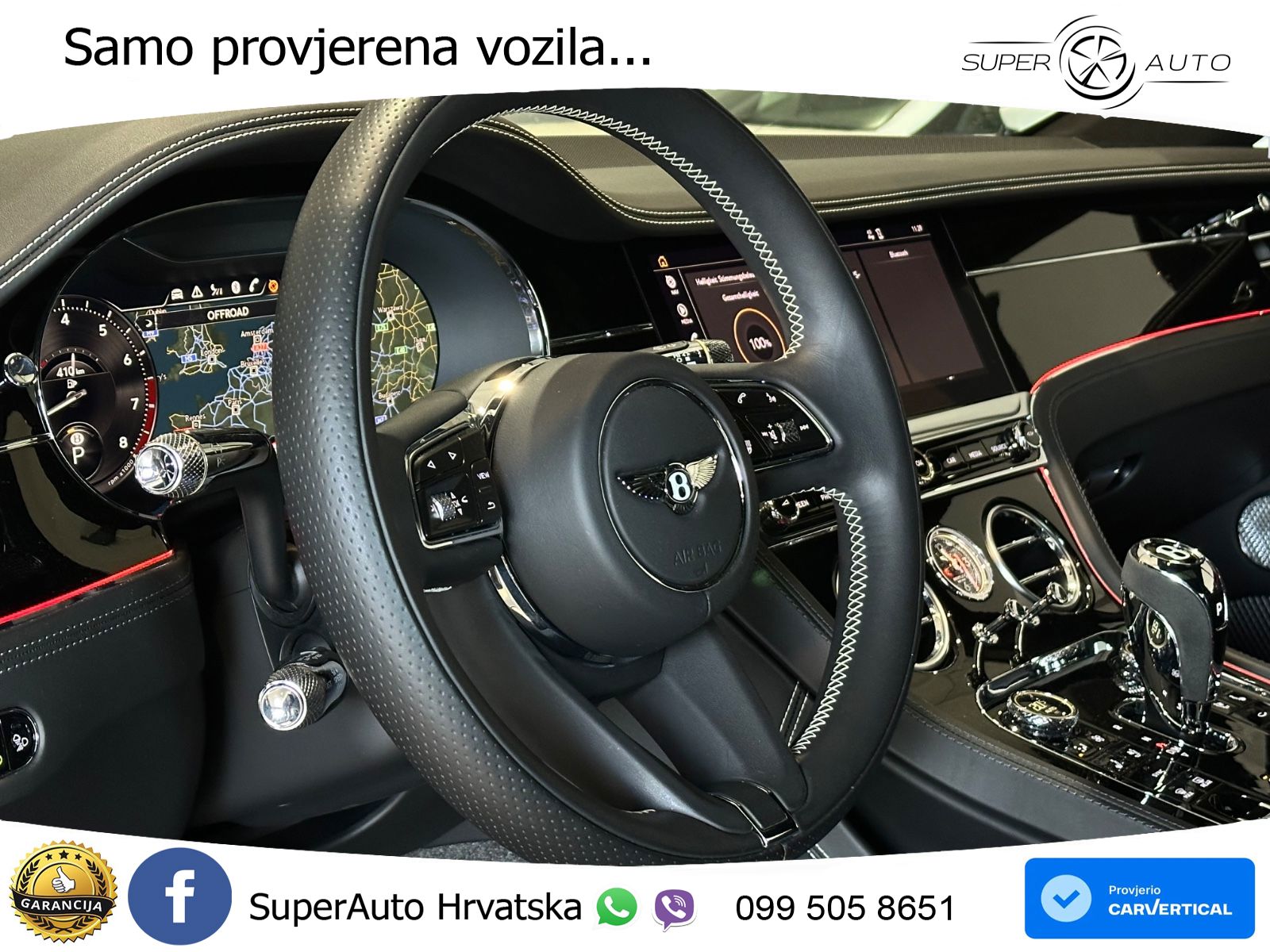 Bentley Continental GT III 4.0 V8 (550 KS) AWD Automatic LED+GR SJED+ACC