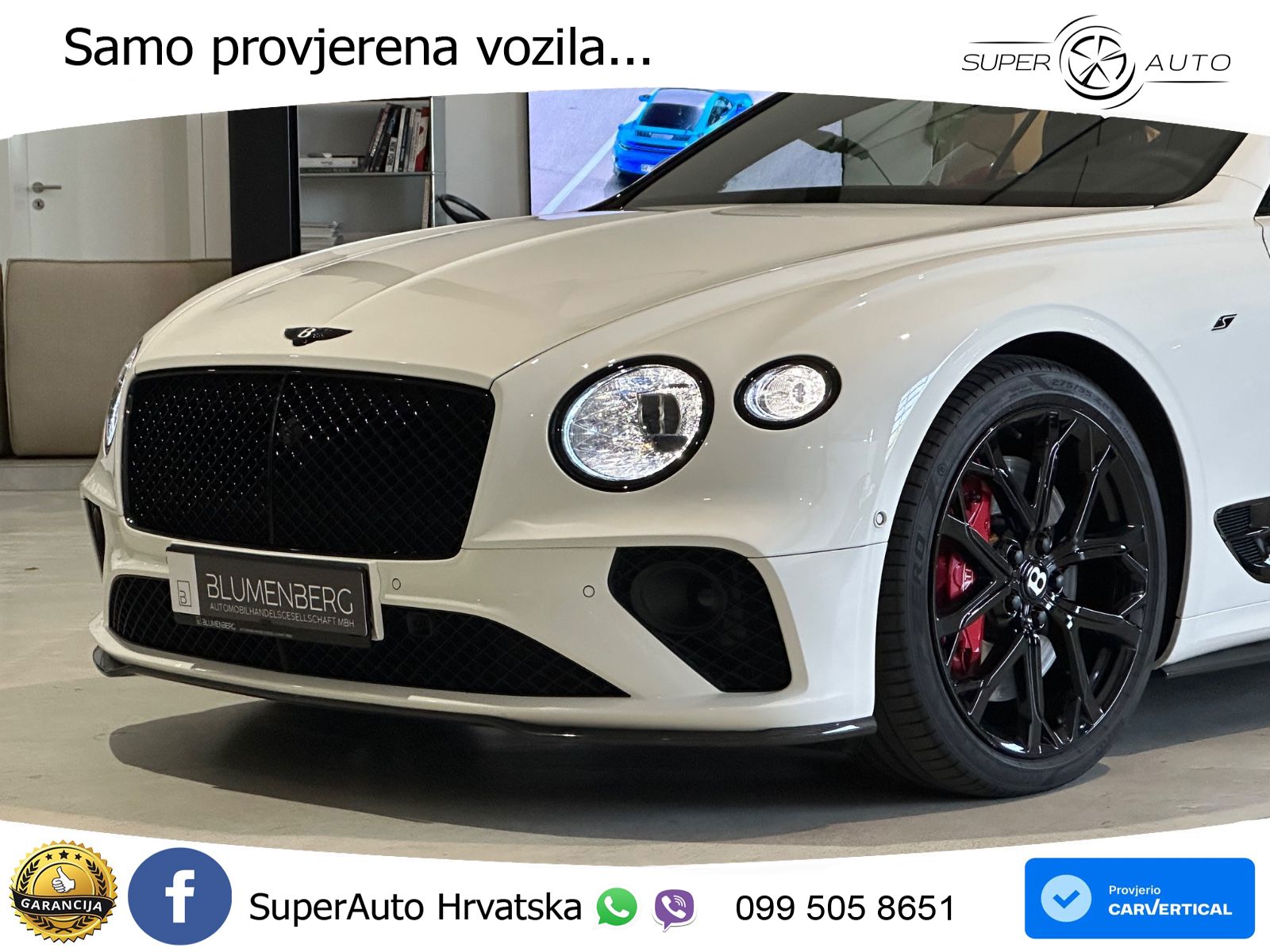 Bentley Continental GT III 4.0 V8 (550 KS) AWD Automatic LED+GR SJED+ACC