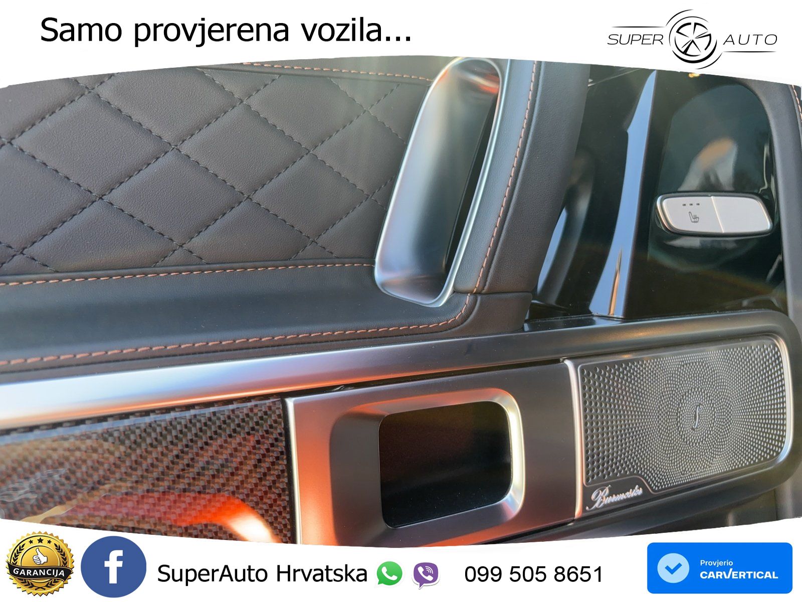 Mercedes AMG G 63 Long V8 (585 KS) 4MATIC 9G-TRONIC AMG SPEEDSHIFT TCT Superior ACC+GR SJED+360+PANO