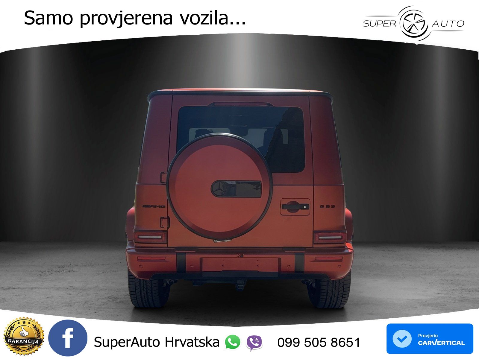 Mercedes AMG G 63 Long V8 (585 KS) 4MATIC 9G-TRONIC AMG SPEEDSHIFT TCT Superior ACC+GR SJED+360+PANO