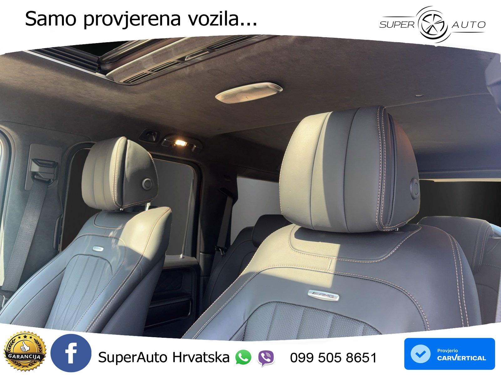 Mercedes AMG G 63 Long V8 (585 KS) 4MATIC 9G-TRONIC AMG SPEEDSHIFT TCT Superior ACC+GR SJED+360+PANO