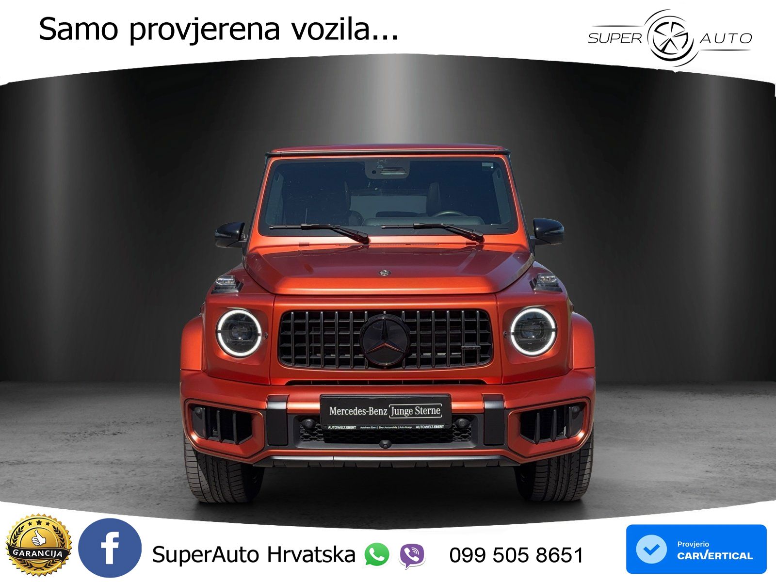 Mercedes AMG G 63 Long V8 (585 KS) 4MATIC 9G-TRONIC AMG SPEEDSHIFT TCT Superior ACC+GR SJED+360+PANO