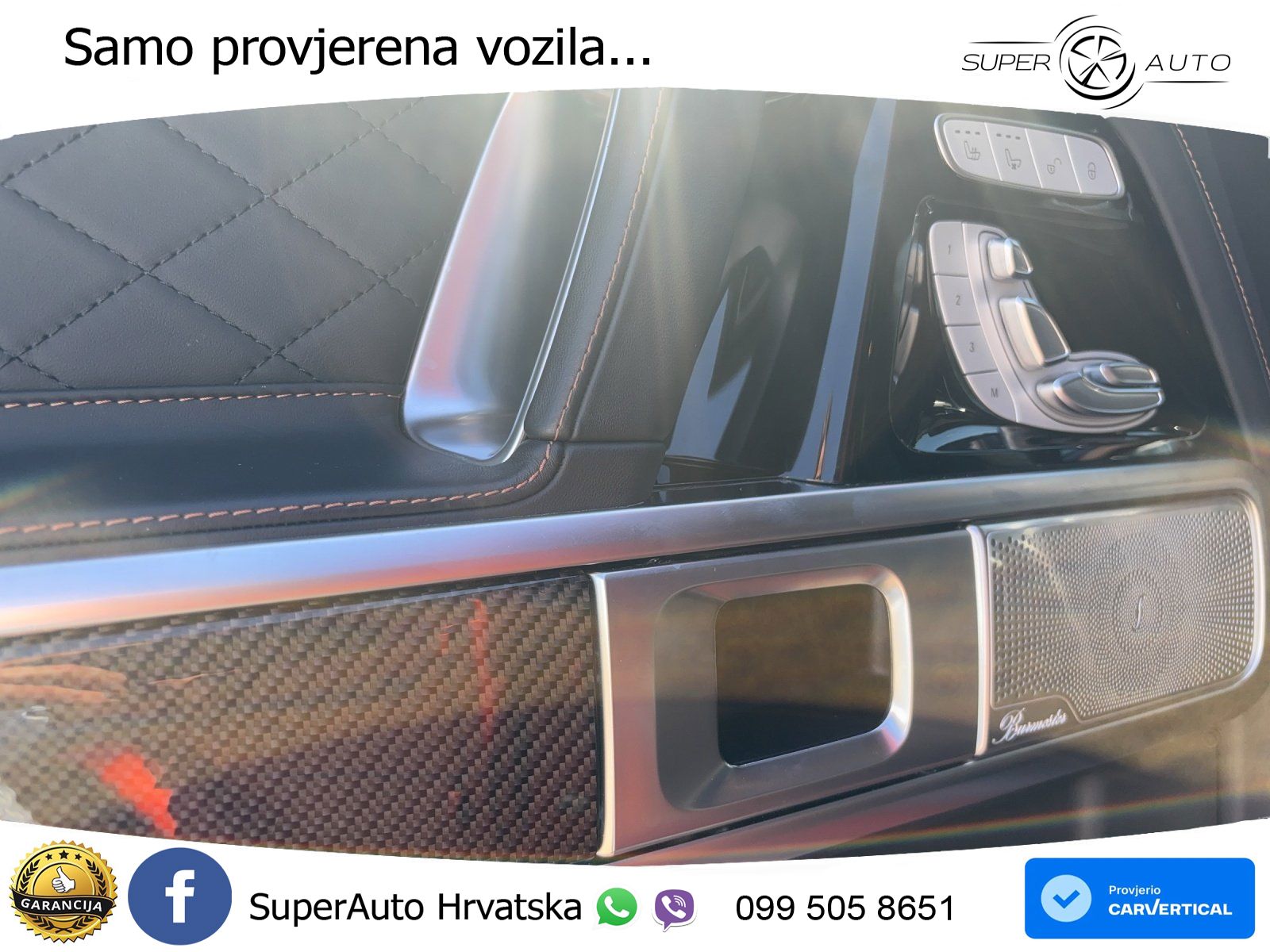 Mercedes AMG G 63 Long V8 (585 KS) 4MATIC 9G-TRONIC AMG SPEEDSHIFT TCT Superior ACC+GR SJED+360+PANO