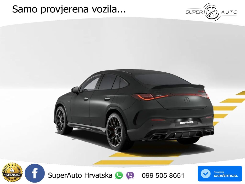 Mercedes GLC Coupe AMG 63 S E PERFORMANCE (680 KS) 4MATIC AMG SPEEDSHIFT MCT 9G ACC+HEAD+GR SJED+360+PANO