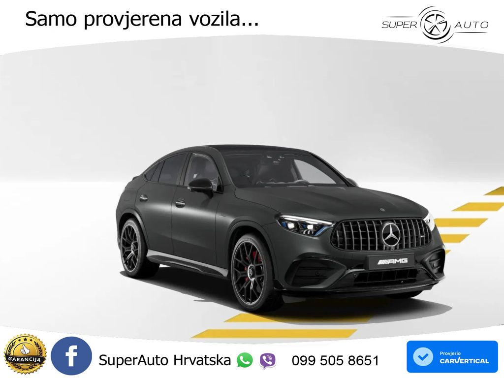 Mercedes GLC Coupe AMG 63 S E PERFORMANCE (680 KS) 4MATIC AMG SPEEDSHIFT MCT 9G ACC+HEAD+GR SJED+360+PANO