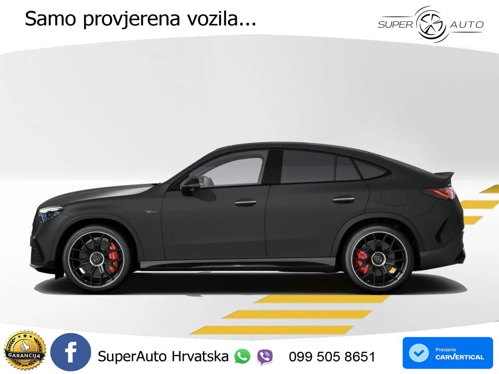 Mercedes GLC Coupe AMG 63 S E PERFORMANCE (680 KS) 4MATIC AMG SPEEDSHIFT MCT 9G ACC+HEAD+GR SJED+360+PANO