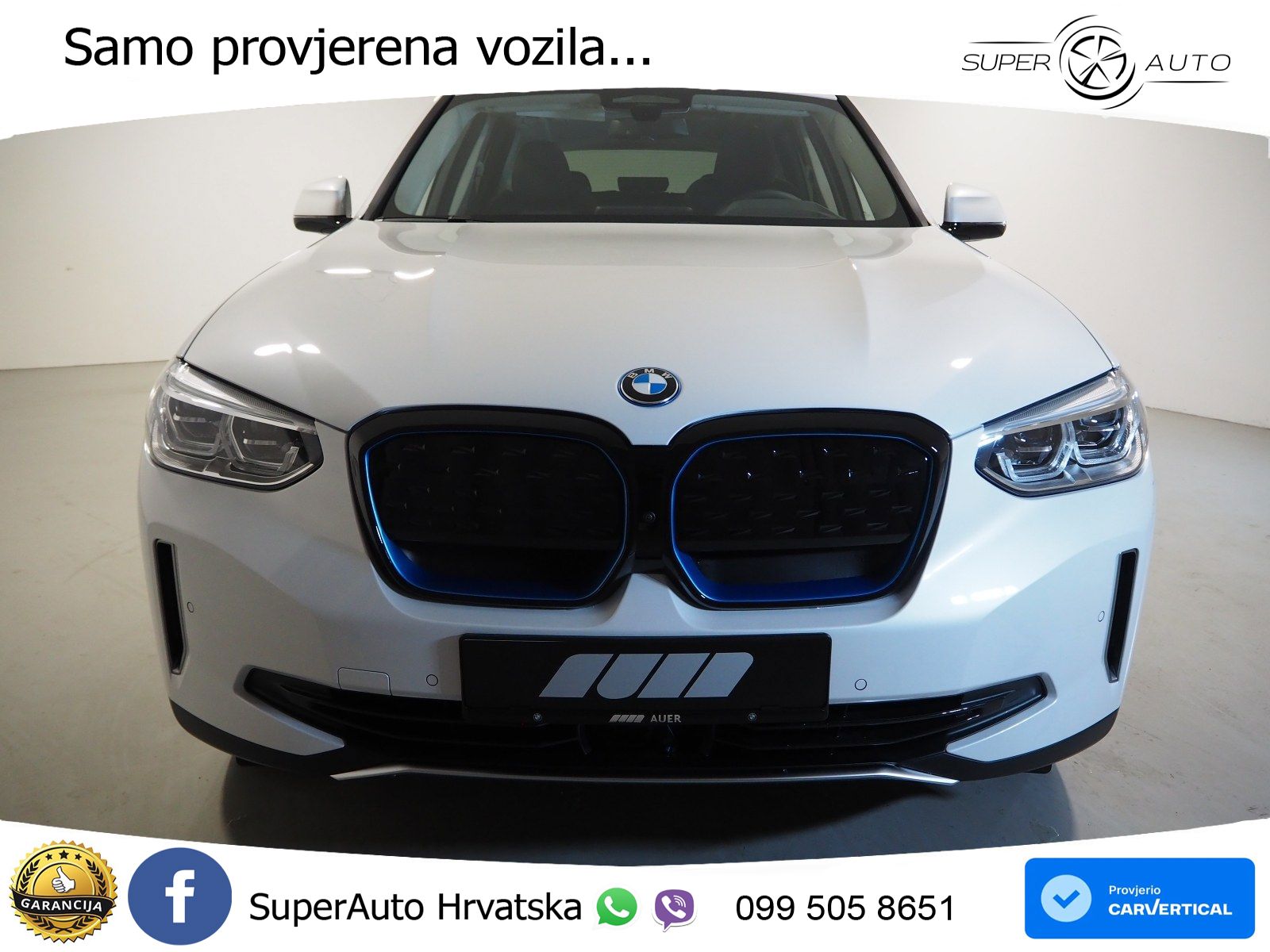 BMW iX3 80 kWh (286 KS)