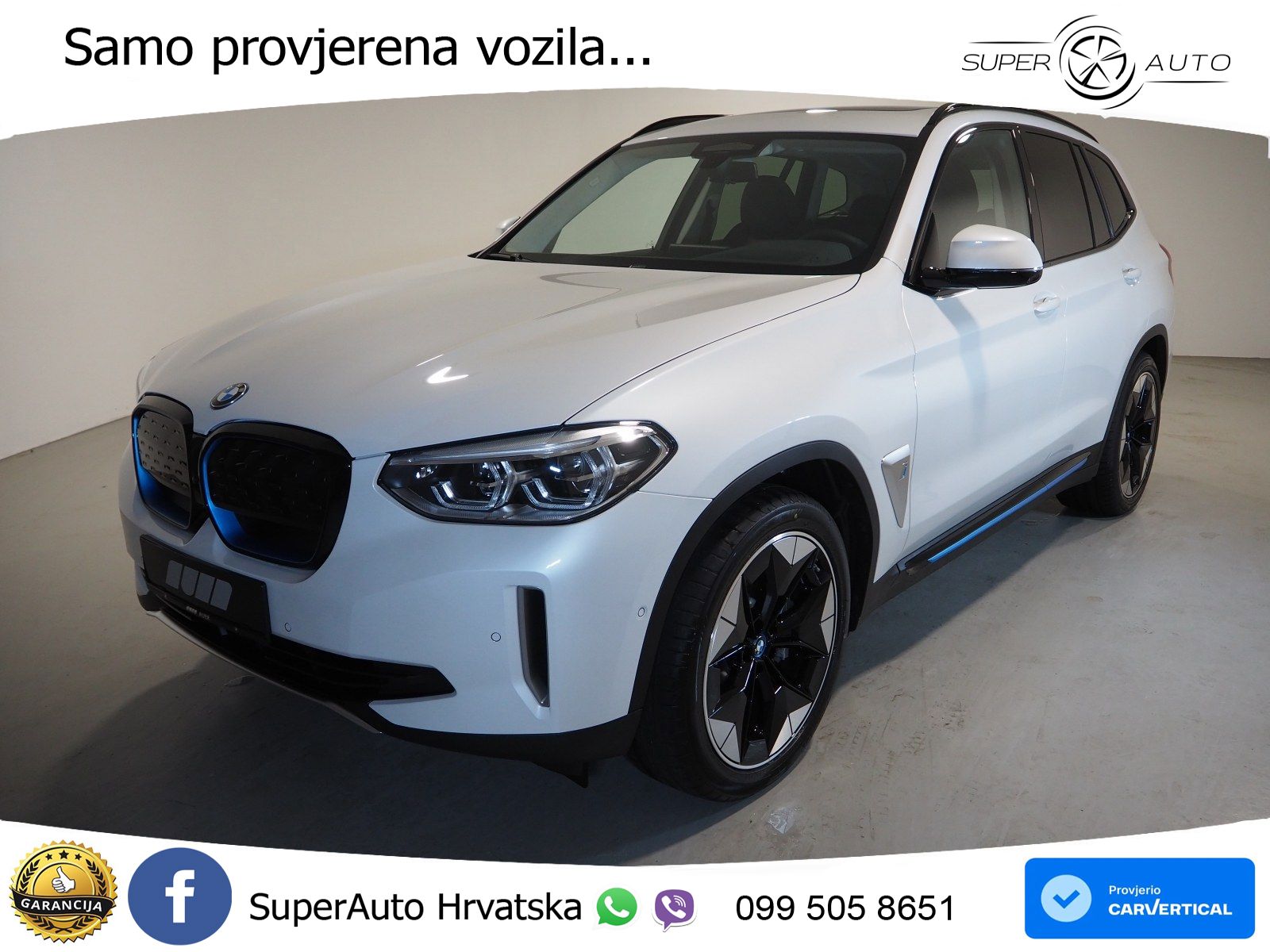 BMW iX3 80 kWh (286 KS)