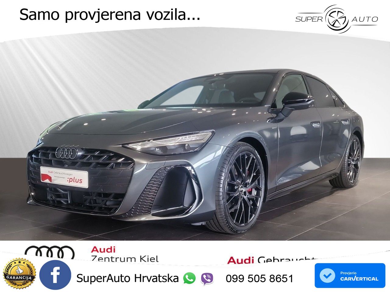Audi A6 2.0 TFSI (367 KS) e-hybrid quattro S tronic LED+GR SJED+ACC