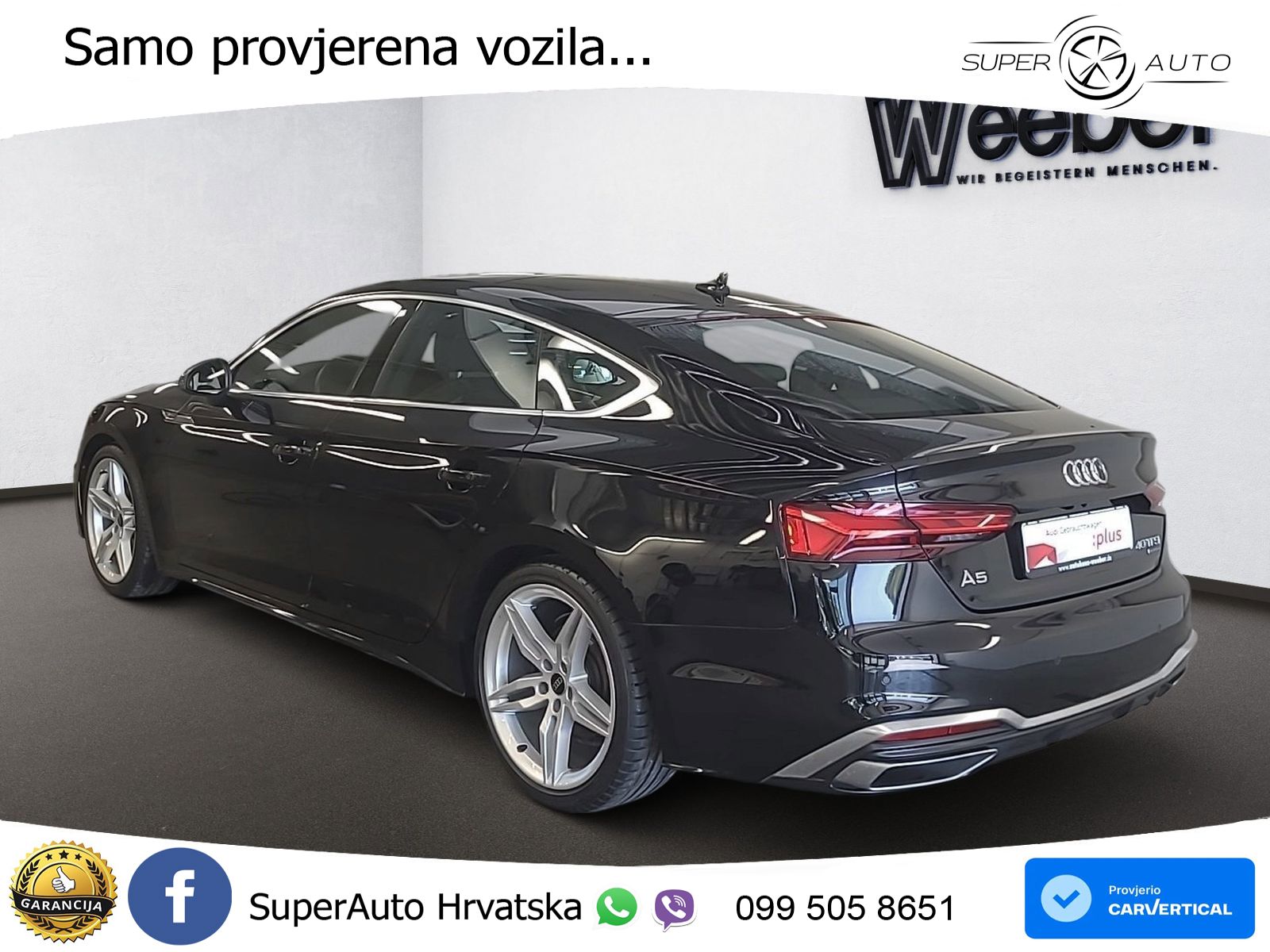 Audi A5 Sportback  40 TFSI (204 KS) quattro S tronic S line MATRIX+GR SJED+KAM
