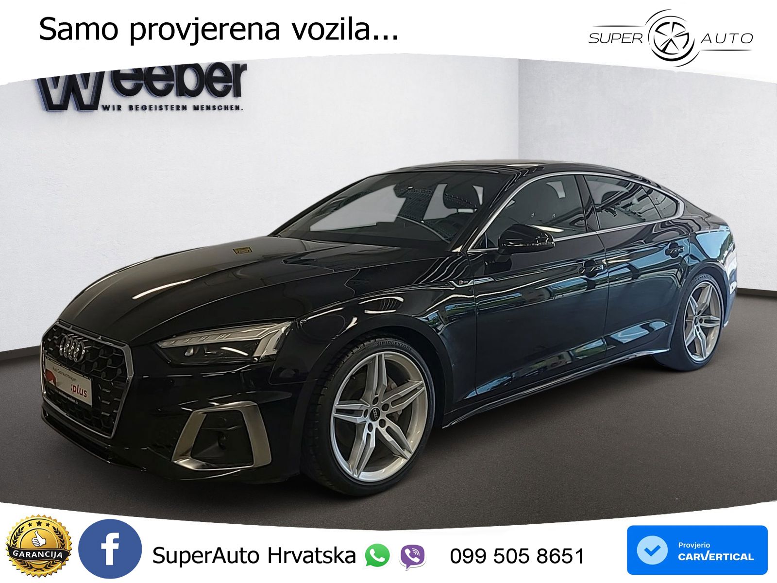 Audi A5 Sportback  40 TFSI (204 KS) quattro S tronic S line MATRIX+GR SJED+KAM