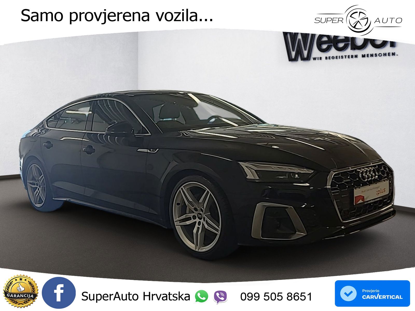 Audi A5 Sportback  40 TFSI (204 KS) quattro S tronic S line MATRIX+GR SJED+KAM