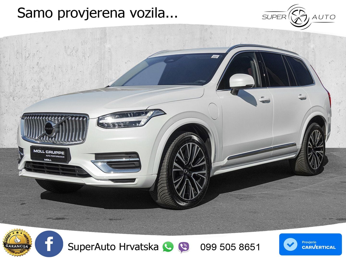 Volvo XC90 2.0 T8 AWD Automatic LED+GR SJED+ACC