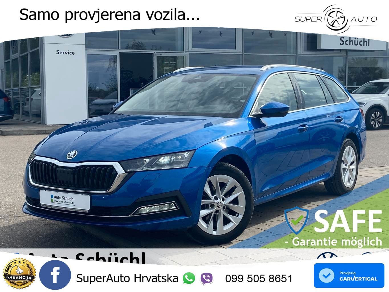 Škoda Octavia Combi 2.0 TDI (150 KS) DSG MATRIX+GR SJED+KAM