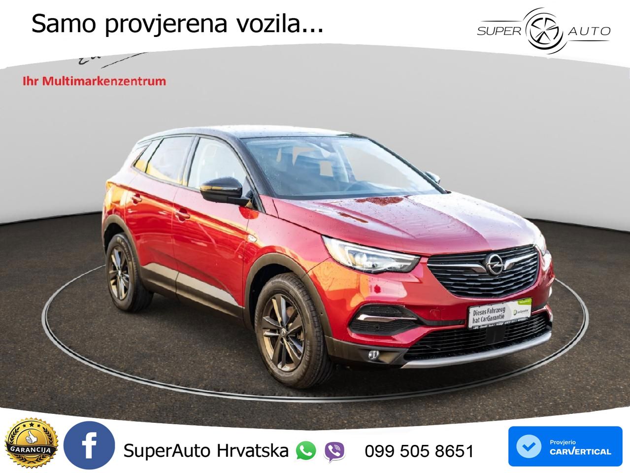 Opel Grandland X 1.5d (130 KS) Automatic LED+GR SJED+ACC
