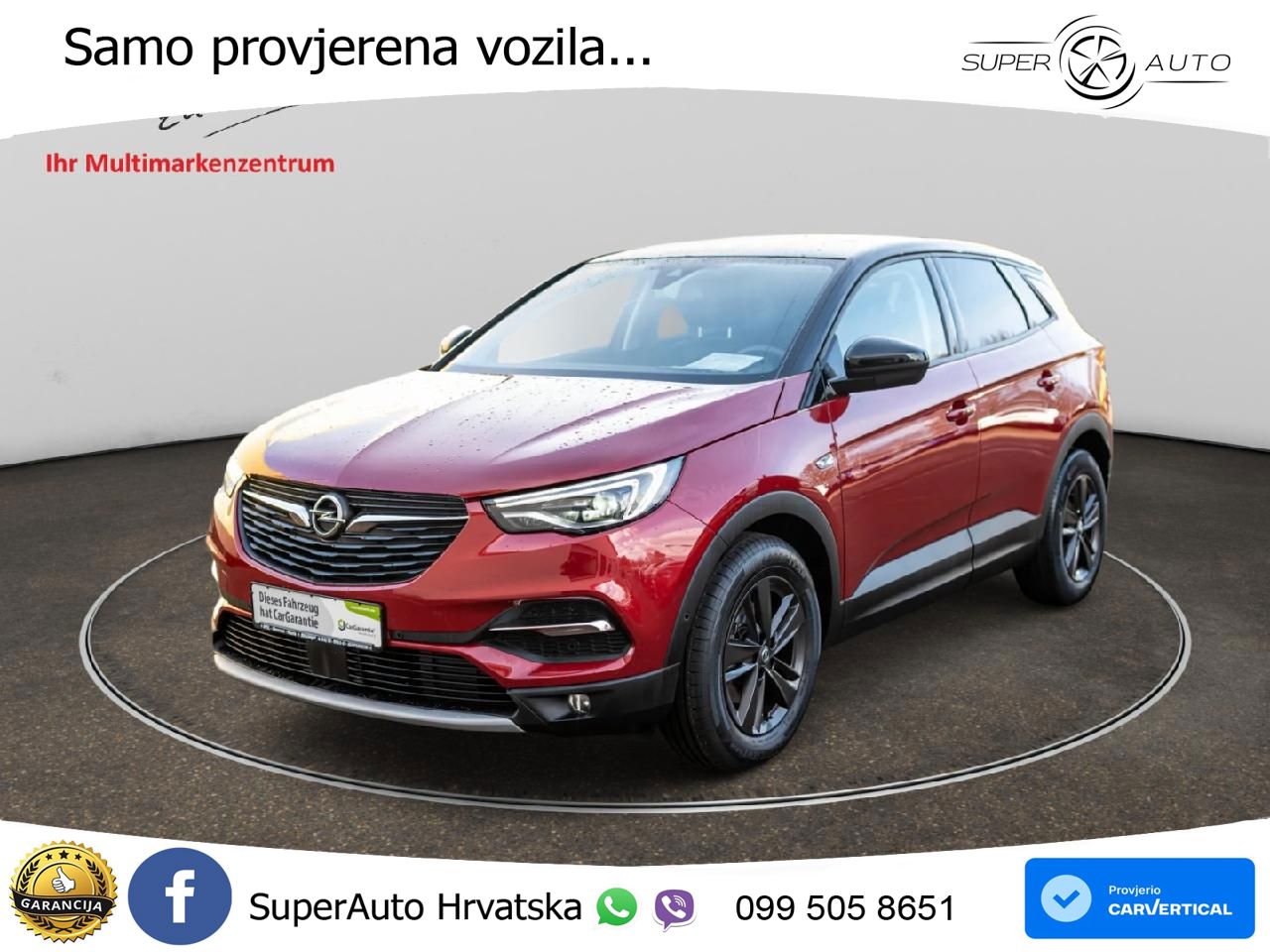 Opel Grandland X 1.5d (130 KS) Automatic LED+GR SJED+ACC
