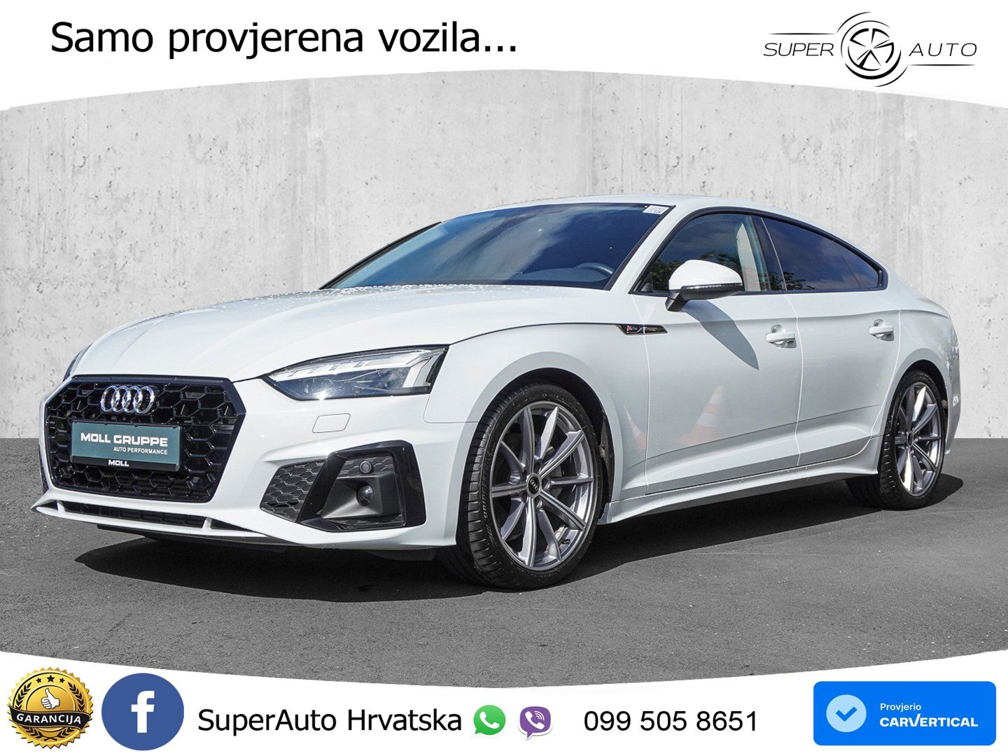Audi A5 Sportback  40 TFSI (204 KS) S tronic S line