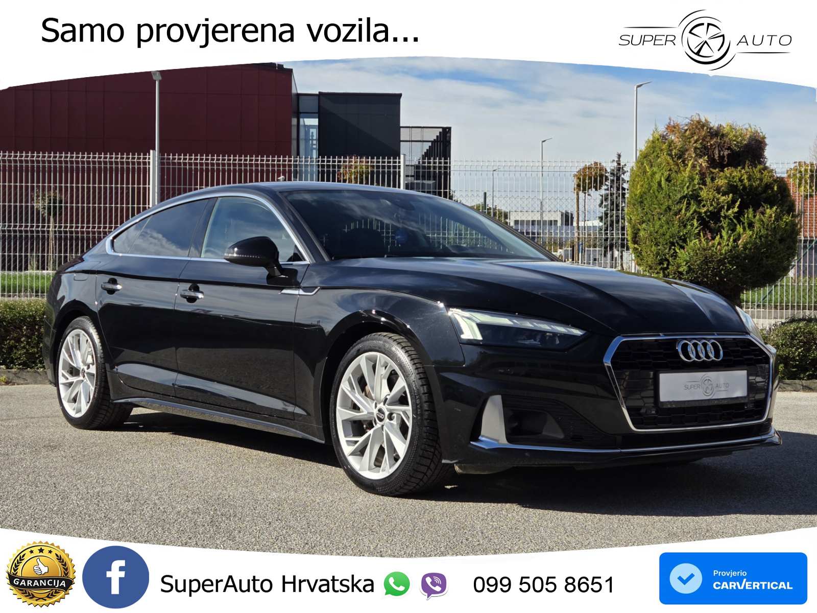 Audi A5 Sportback 40 TDI (204 KS) S tronic REG 04/27 LED+GR SJED+ACC