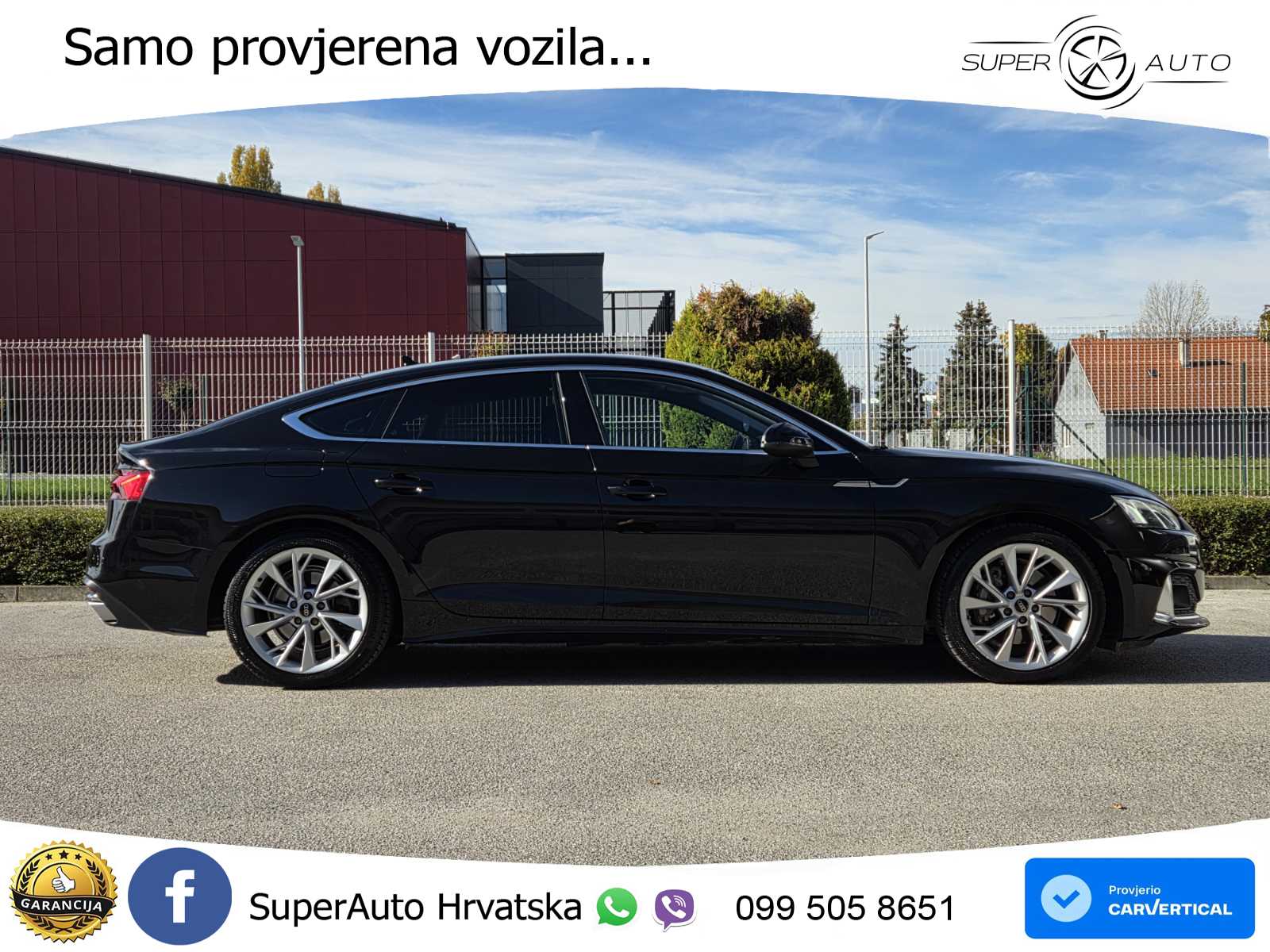 Audi A5 Sportback 40 TDI (204 KS) S tronic REG 04/27 LED+GR SJED+ACC