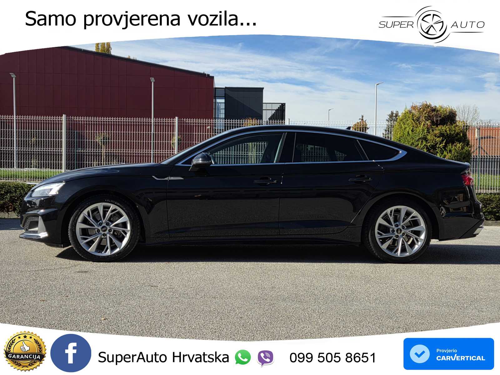 Audi A5 Sportback 40 TDI (204 KS) S tronic REG 04/27 LED+GR SJED+ACC