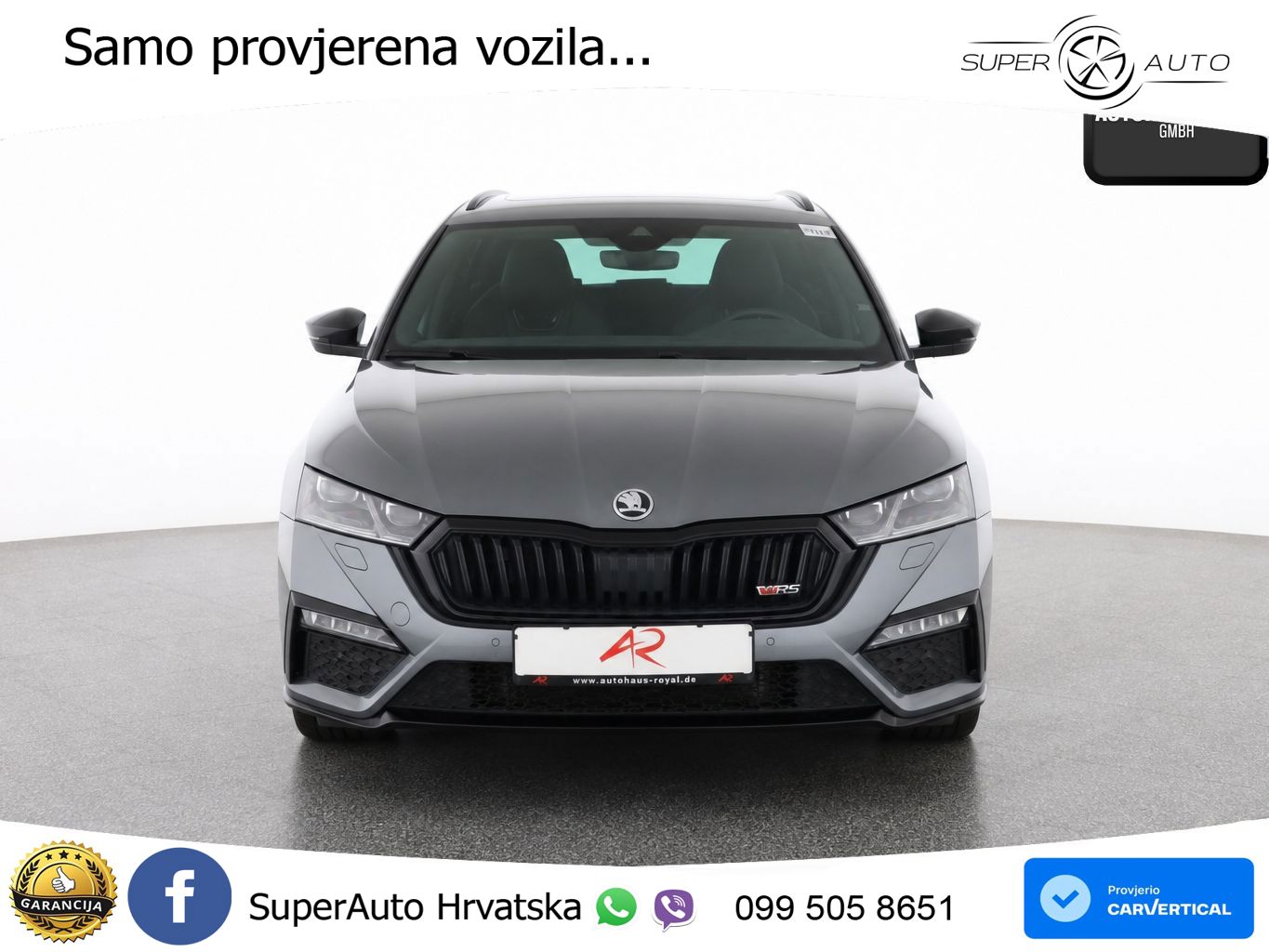 Škoda Octavia Combi RS 2.0 TSI (245 KS) DSG LED+GR SJED+ACC