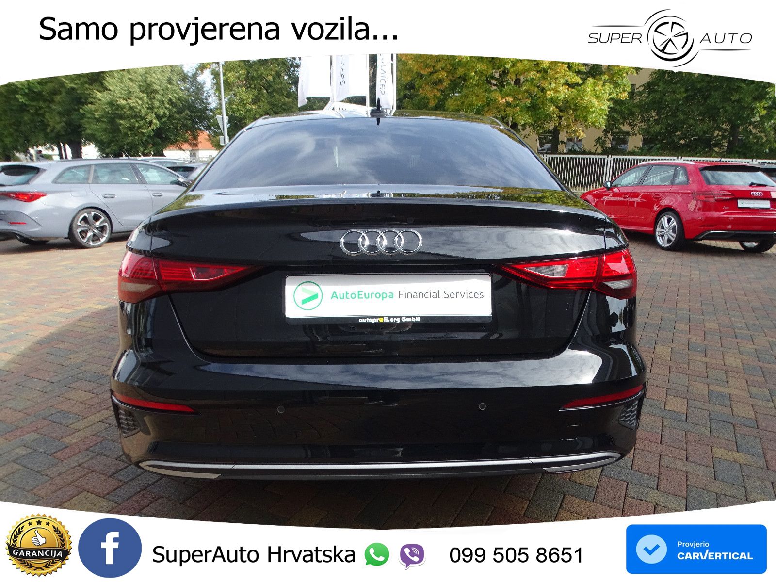Audi A3 Limuzina 35 TFSI (150 KS) S tronic S line LED+GR SJED+ACC