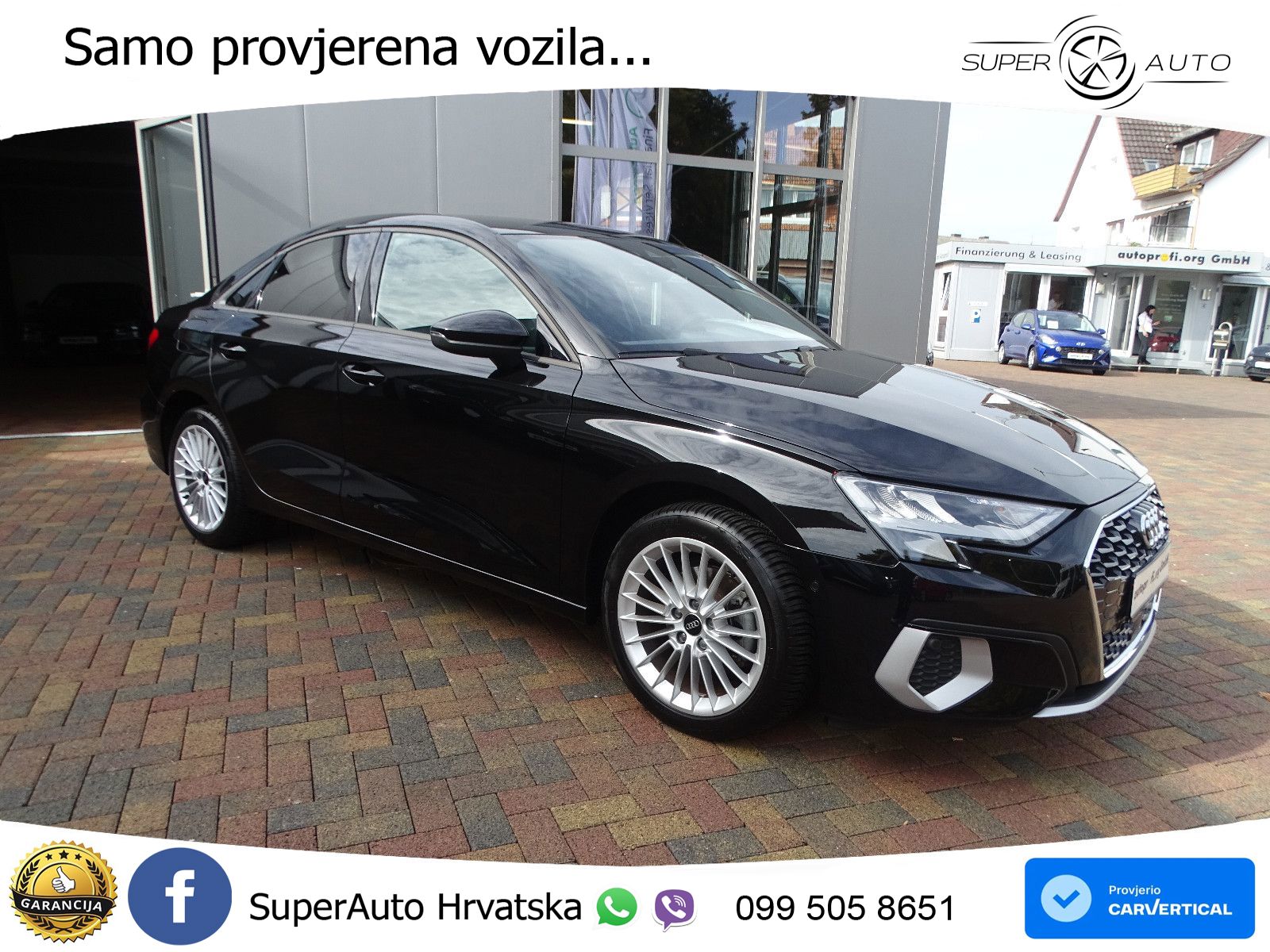 Audi A3 Limuzina 35 TFSI (150 KS) S tronic S line LED+GR SJED+ACC