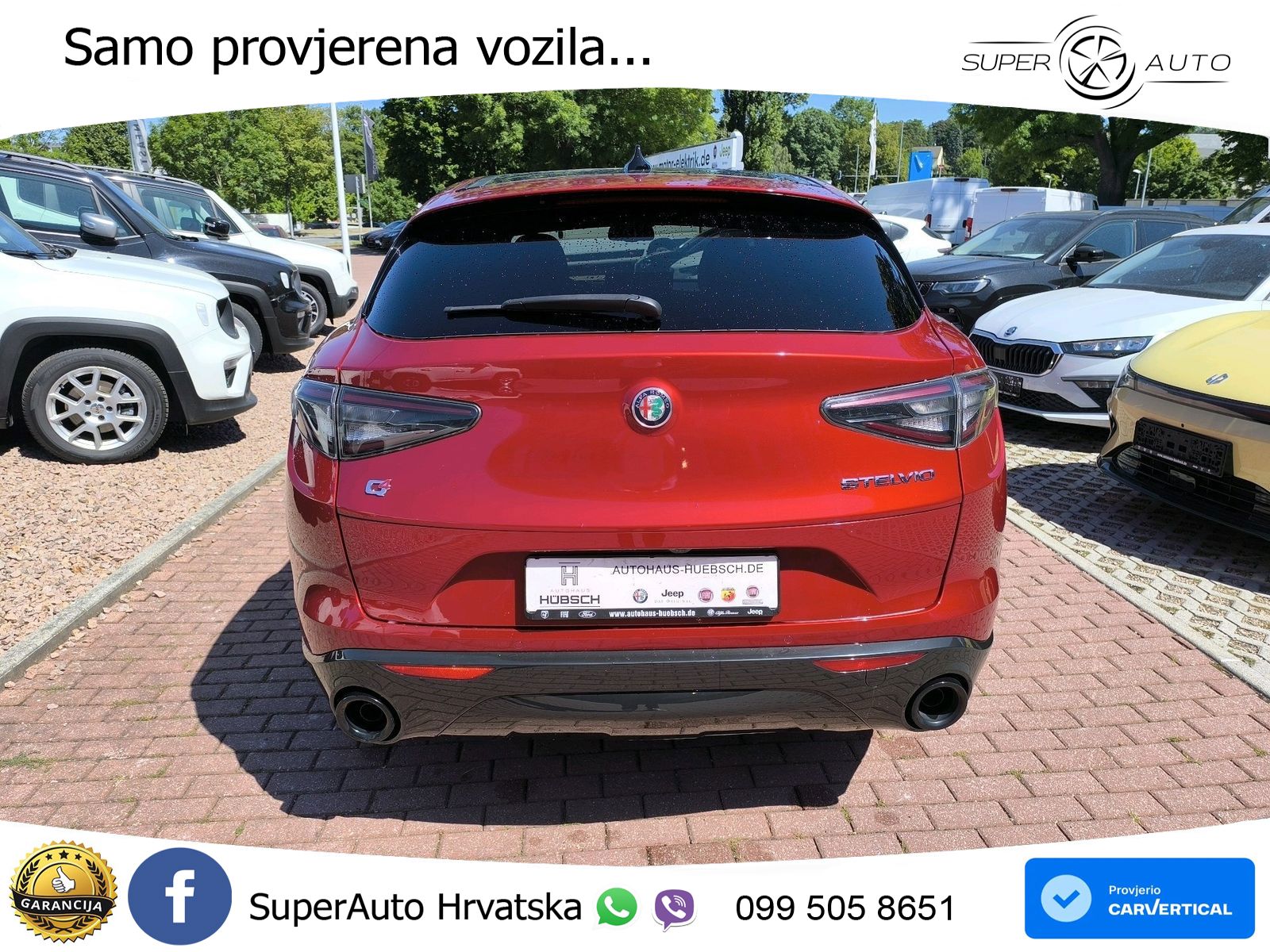 Alfa Romeo Stelvio 2.2 MultiJet II (210 KS) Q4 Automatic LED+GR SJED+ACC