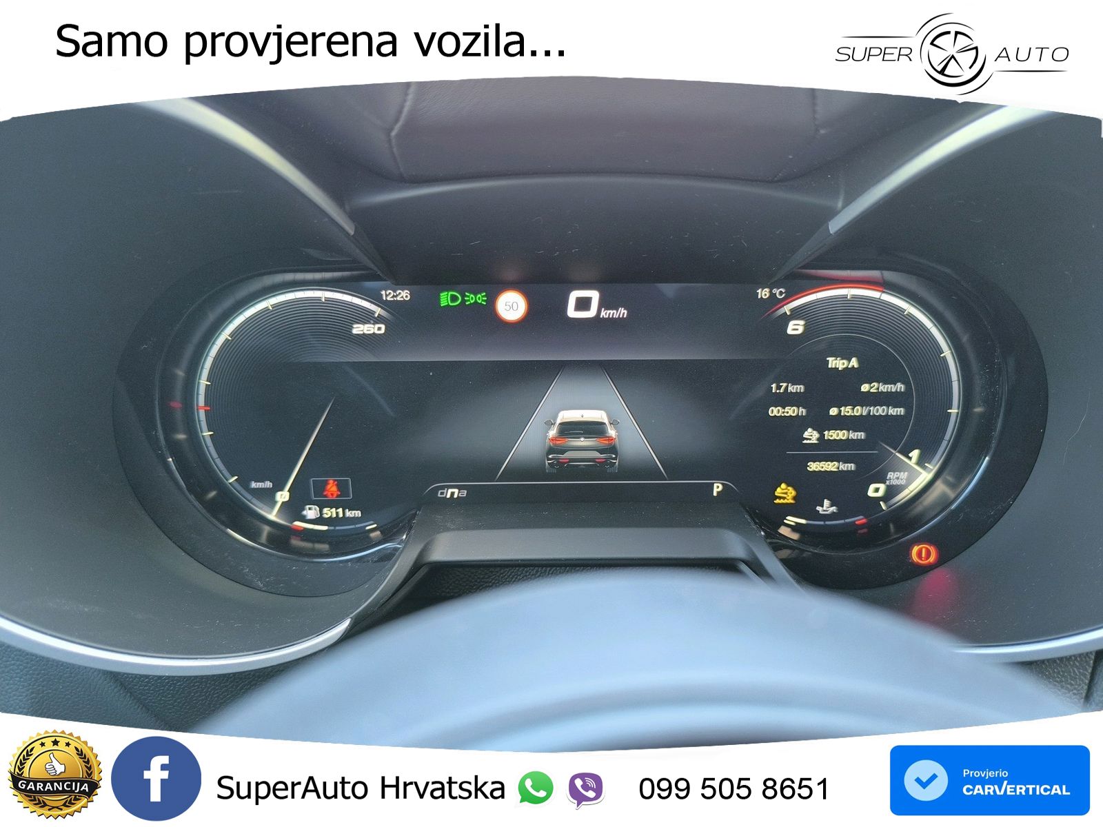 Alfa Romeo Stelvio 2.2 MultiJet II (210 KS) Q4 Automatic LED+GR SJED+ACC