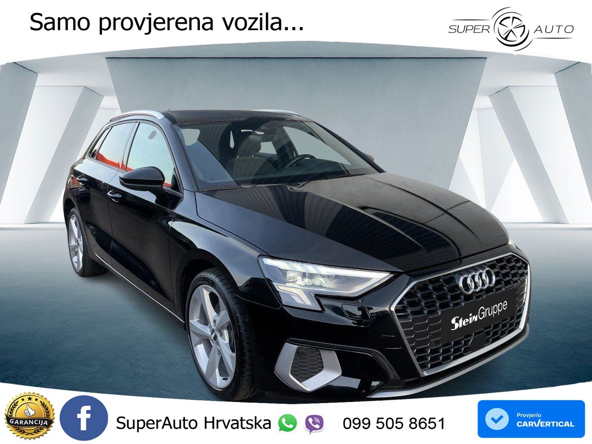 Audi A3 40 TFSIe (204 KS) S tronic advanced LED+GR SJED+ACC