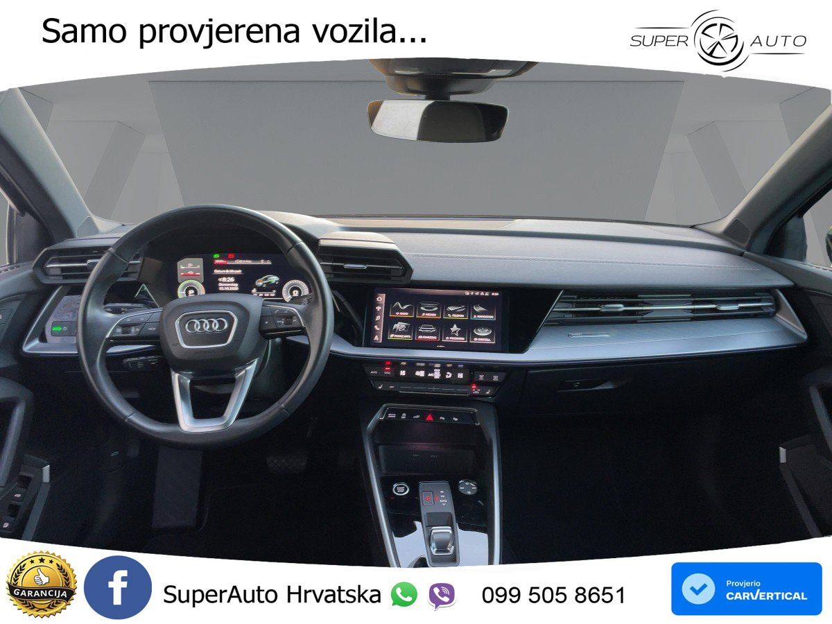 Audi A3 40 TFSIe (204 KS) S tronic advanced LED+GR SJED+ACC