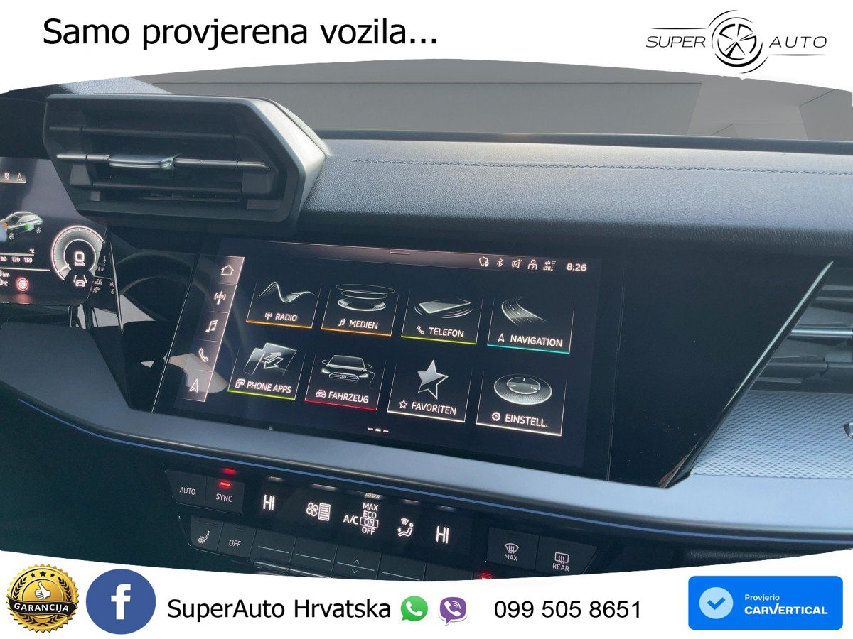 Audi A3 40 TFSIe (204 KS) S tronic advanced LED+GR SJED+ACC