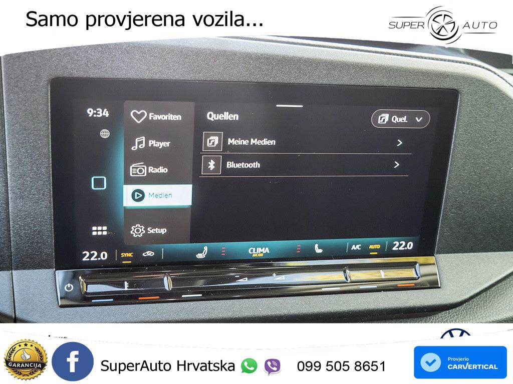 Volkswagen Caddy Flexible Maxi 2.0 TDI KLIMA PDC SHZ 102 KS