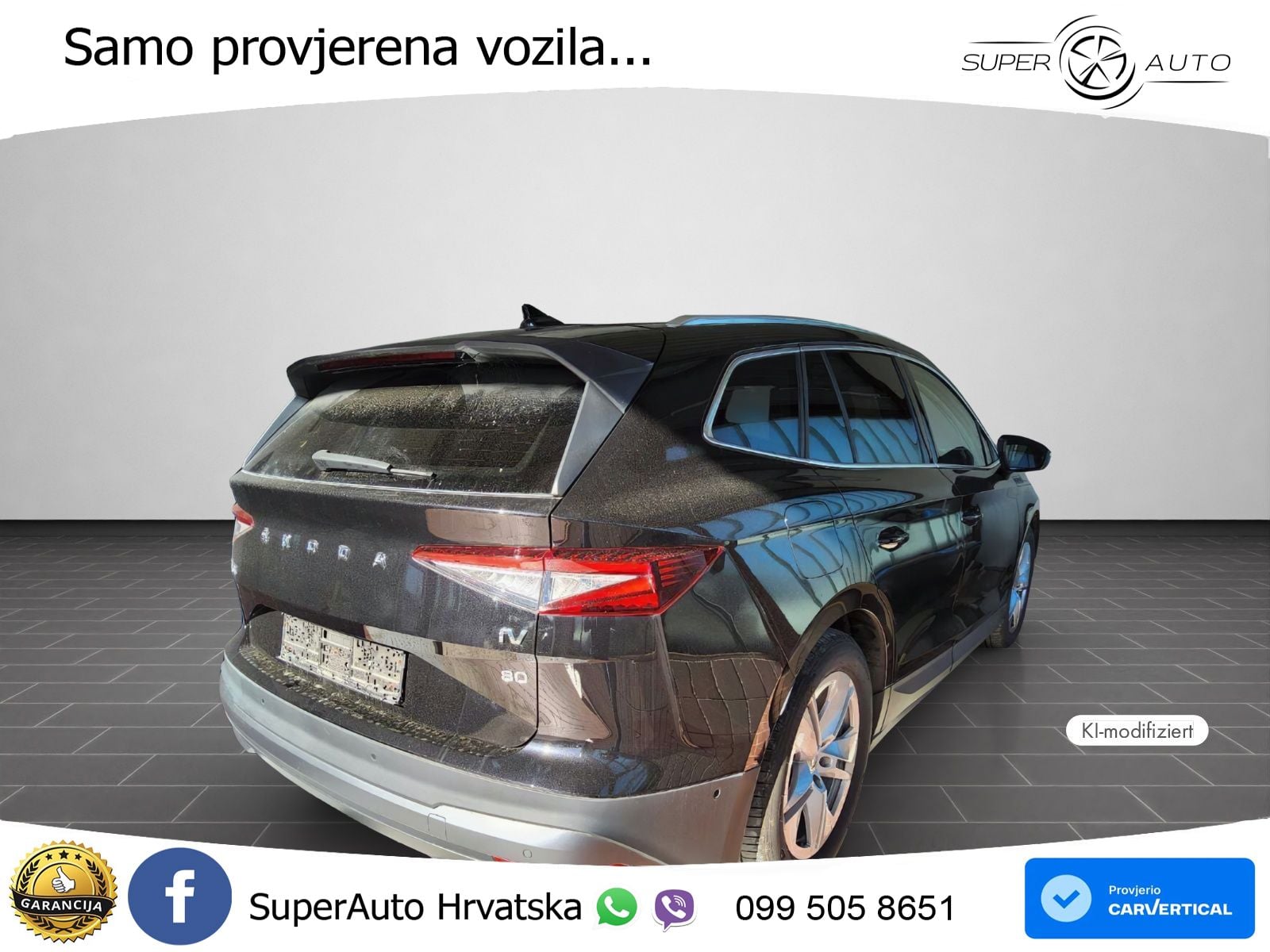 Škoda Enyaq iV 80 82 kWh (204 KS) LED+GR SJED+ACC
