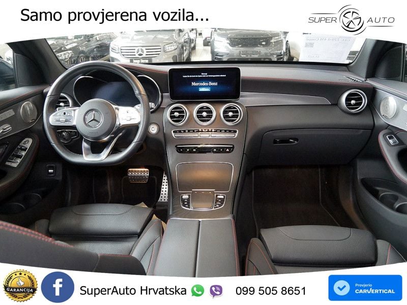 Mercedes GLC Coupe 220d (194 KS) 4MATIC G-TRONIC AMG LED+GR SJED+ACC