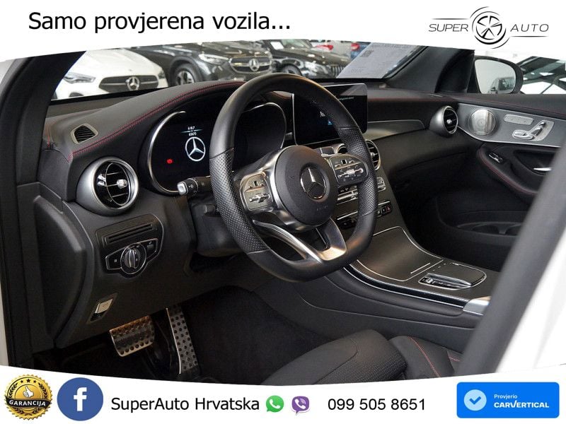 Mercedes GLC Coupe 220d (194 KS) 4MATIC G-TRONIC AMG LED+GR SJED+ACC