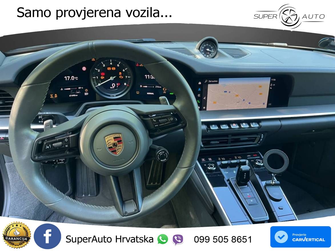 Porsche 911 Carrera 4 Cabriolet 3.0 (385 KS) PDK LED+GR SJED+ACC