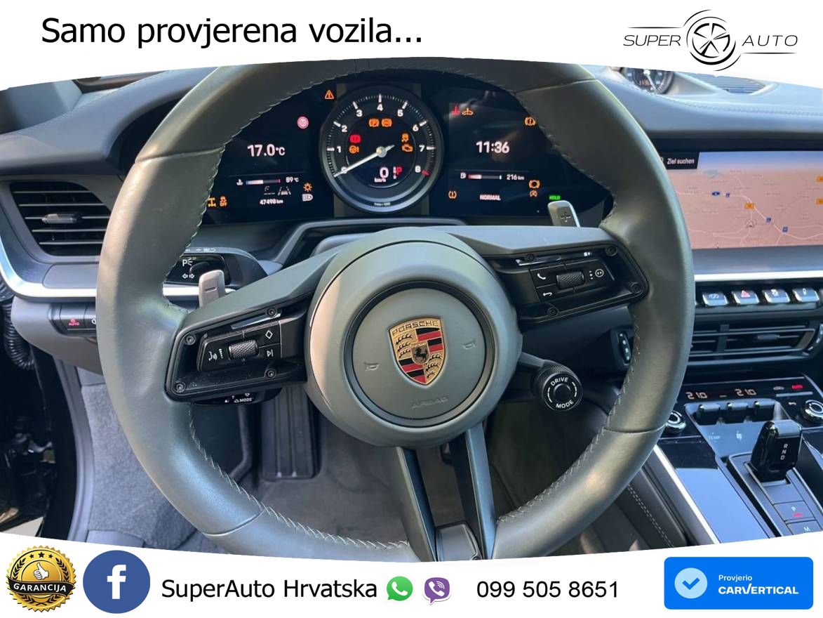 Porsche 911 Carrera 4 Cabriolet 3.0 (385 KS) PDK LED+GR SJED+ACC
