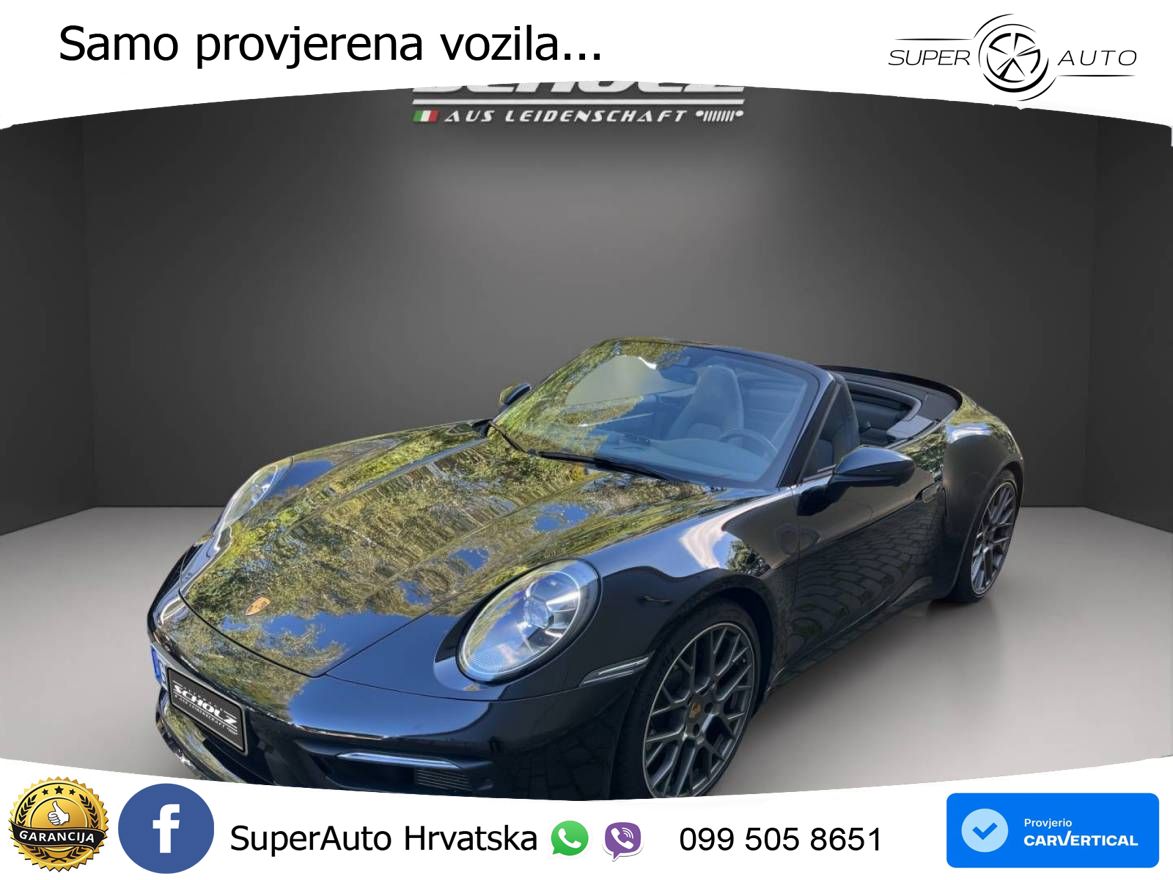 Porsche 911 Carrera 4 Cabriolet 3.0 (385 KS) PDK LED+GR SJED+ACC