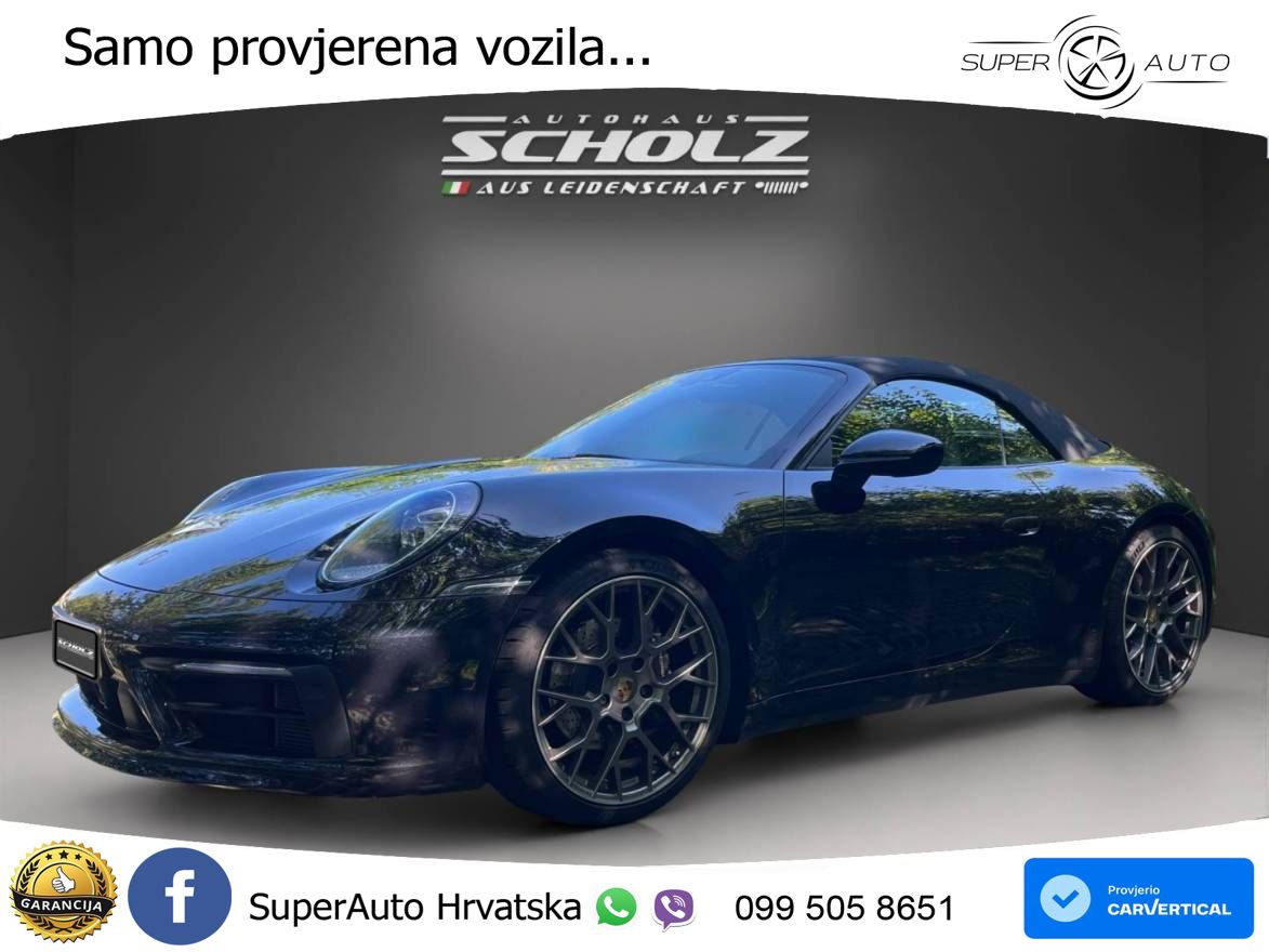 Porsche 911 Carrera 4 Cabriolet 3.0 (385 KS) PDK LED+GR SJED+ACC