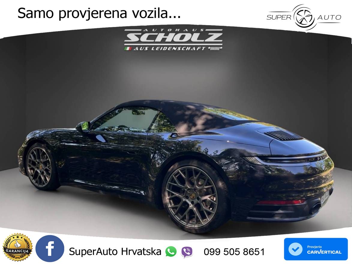 Porsche 911 Carrera 4 Cabriolet 3.0 (385 KS) PDK LED+GR SJED+ACC