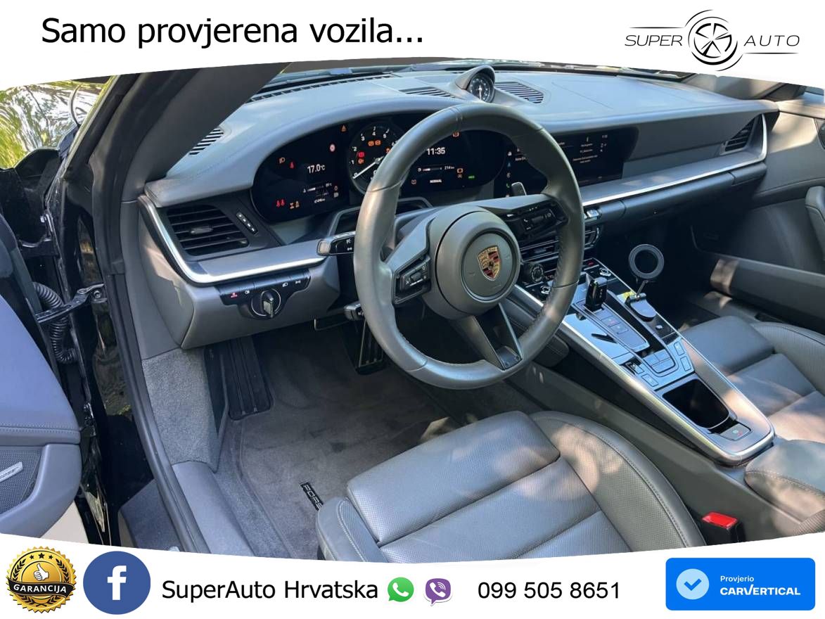 Porsche 911 Carrera 4 Cabriolet 3.0 (385 KS) PDK LED+GR SJED+ACC