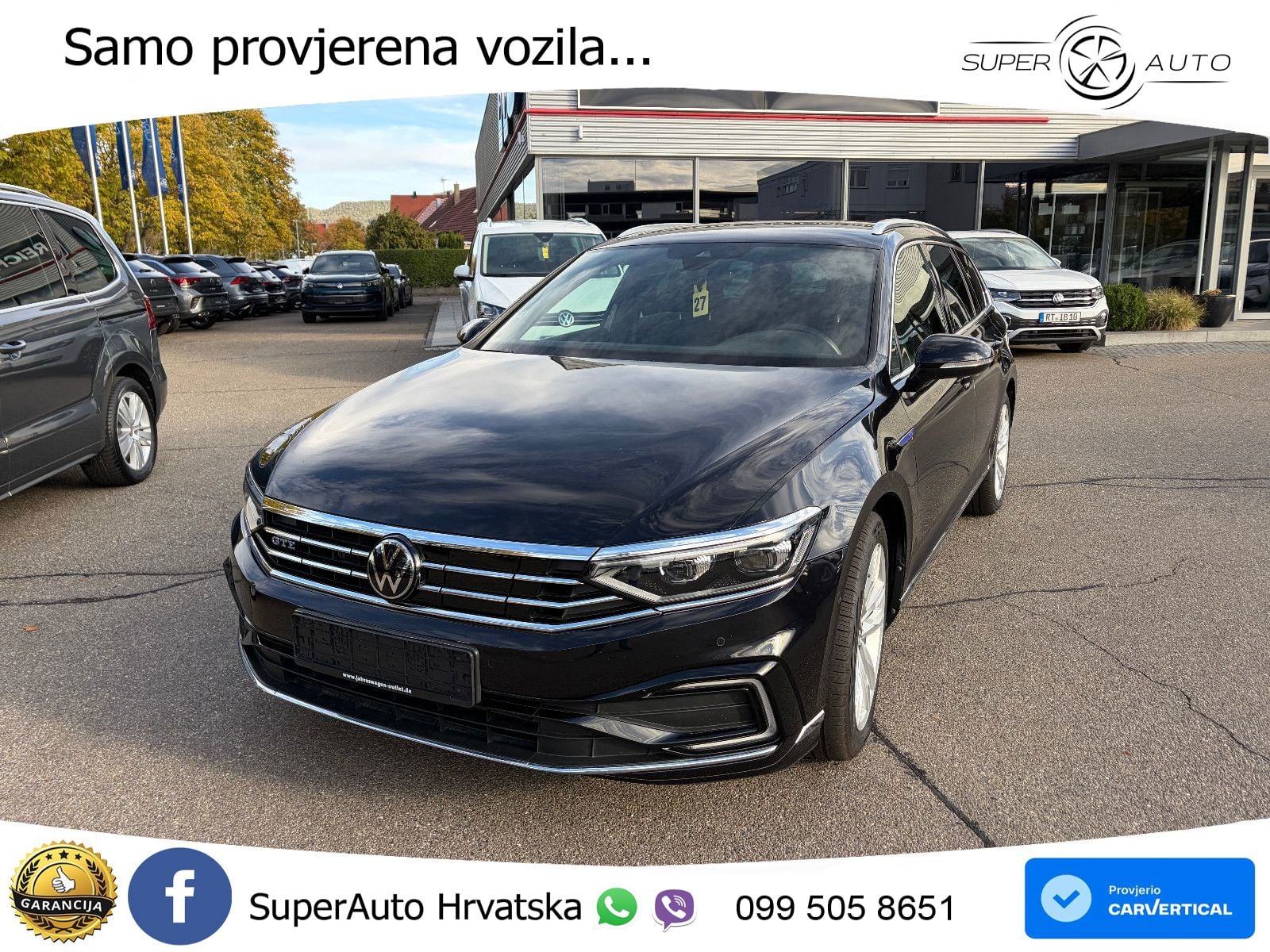 Volkswagen Passat Variant 1.5 TSI (272 KS) eHybrid DSG MATRIX+GR SJED+KAM